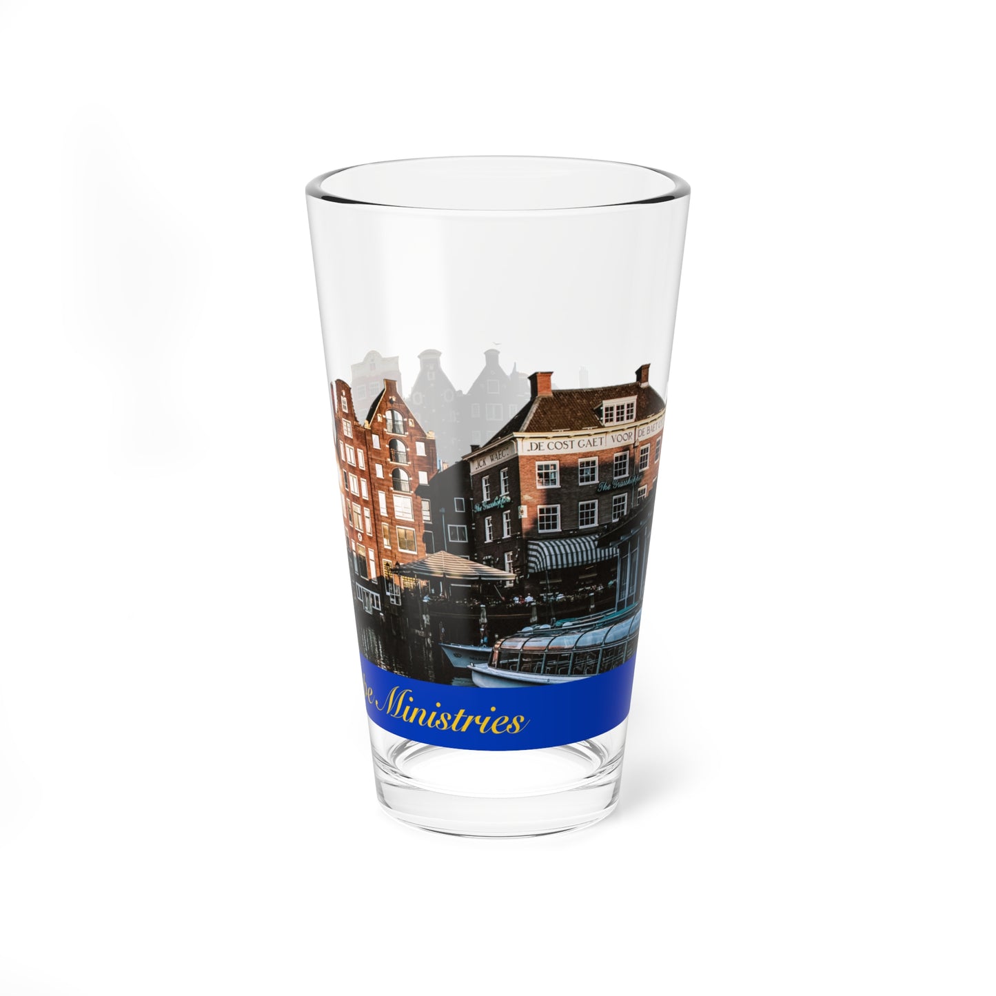 Reaching Europe Glass, 16oz