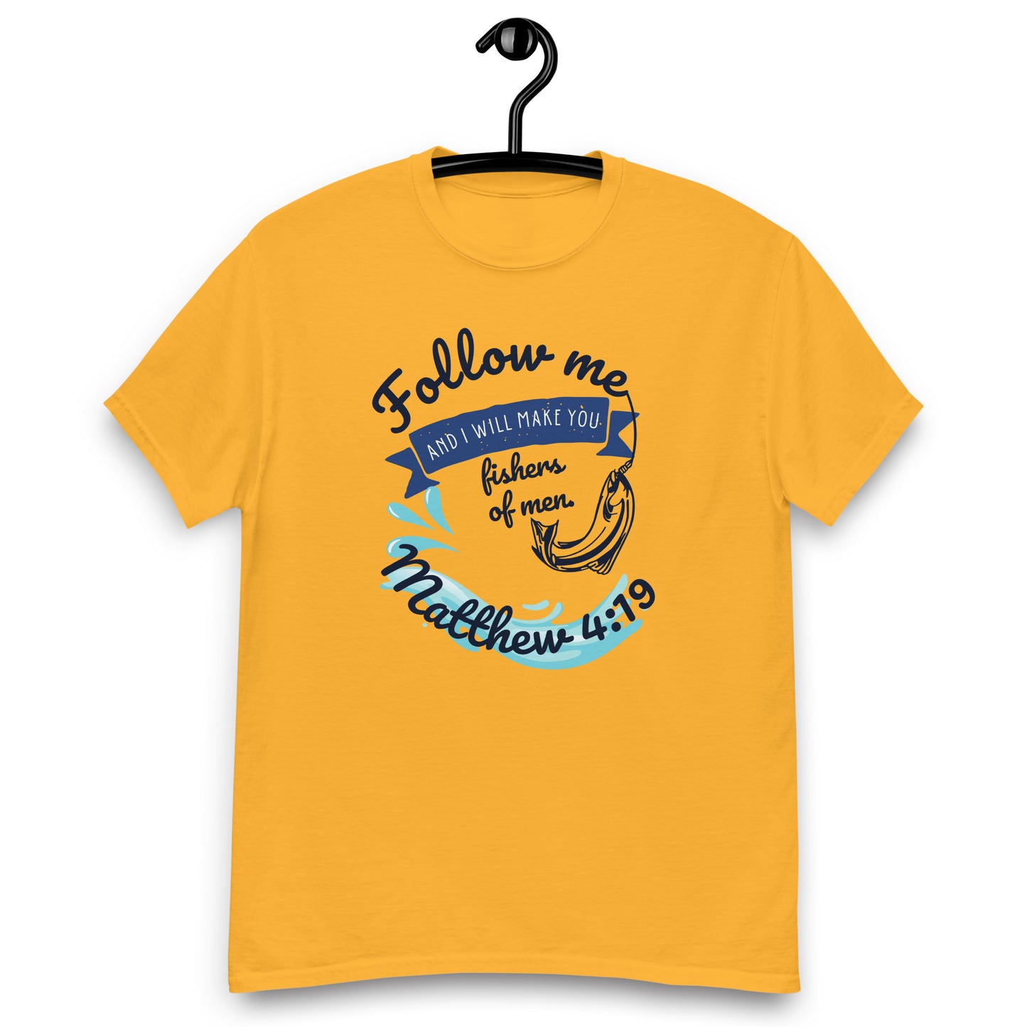 Fishers of Men(1), Matthew 4:19 KJV - 7 light shirt colors