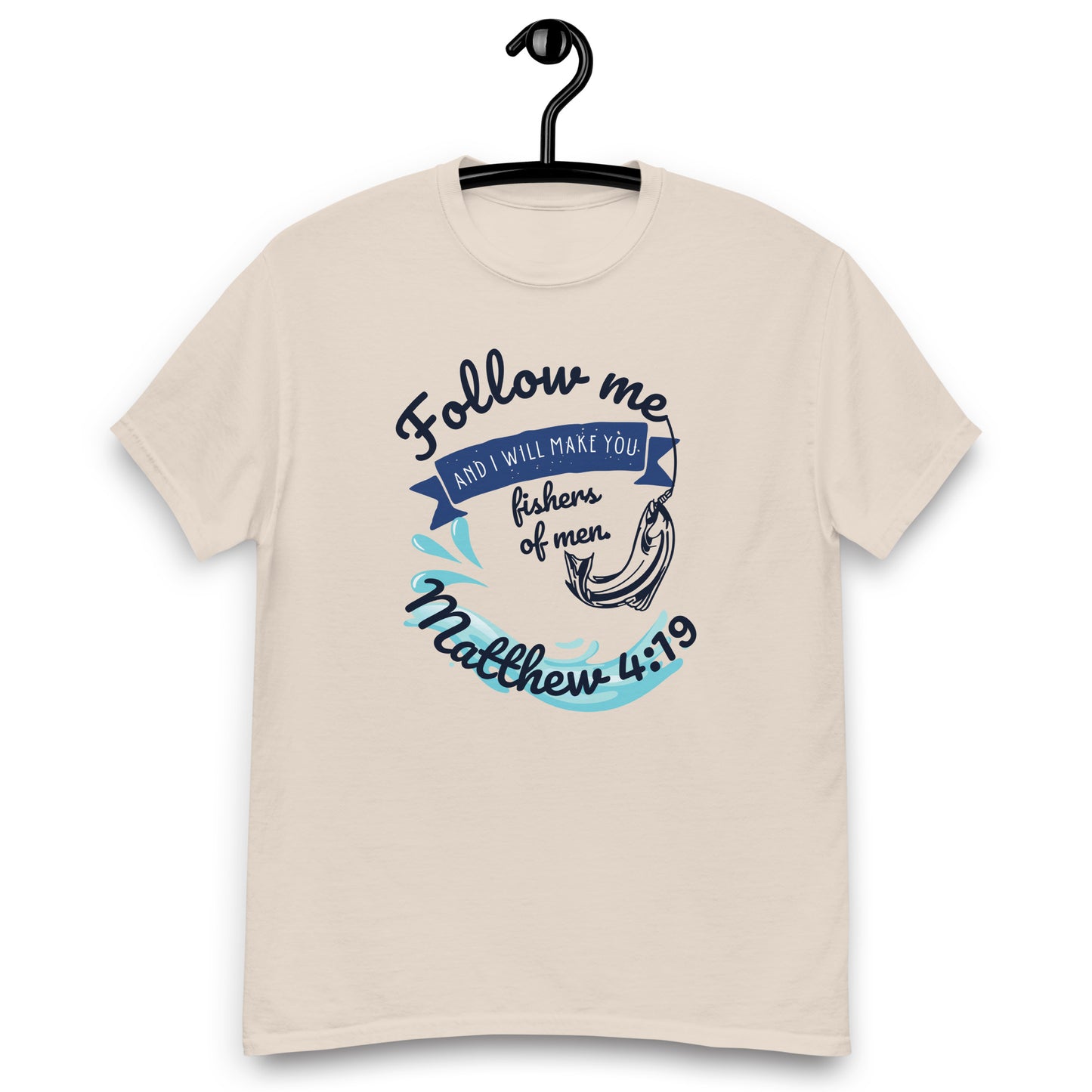 Fishers of Men(1), Matthew 4:19 KJV - 7 light shirt colors