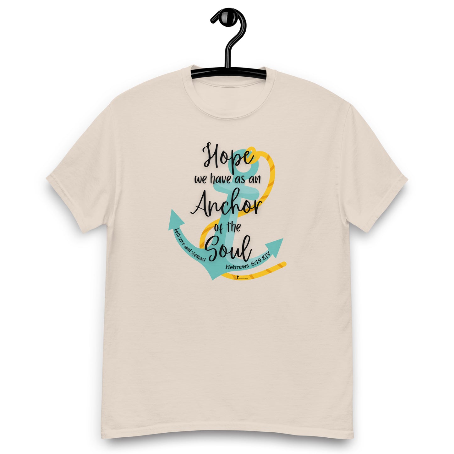 Hope we have as an Anchor of the Soul, Heb 6:19 KJV - 6(light) color options