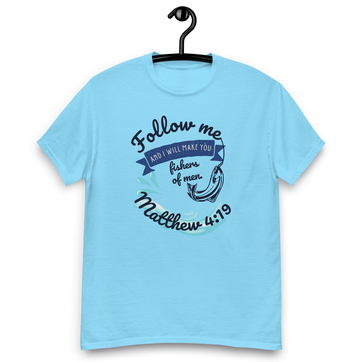Fishers of Men(1), Matthew 4:19 KJV - 7 light shirt colors