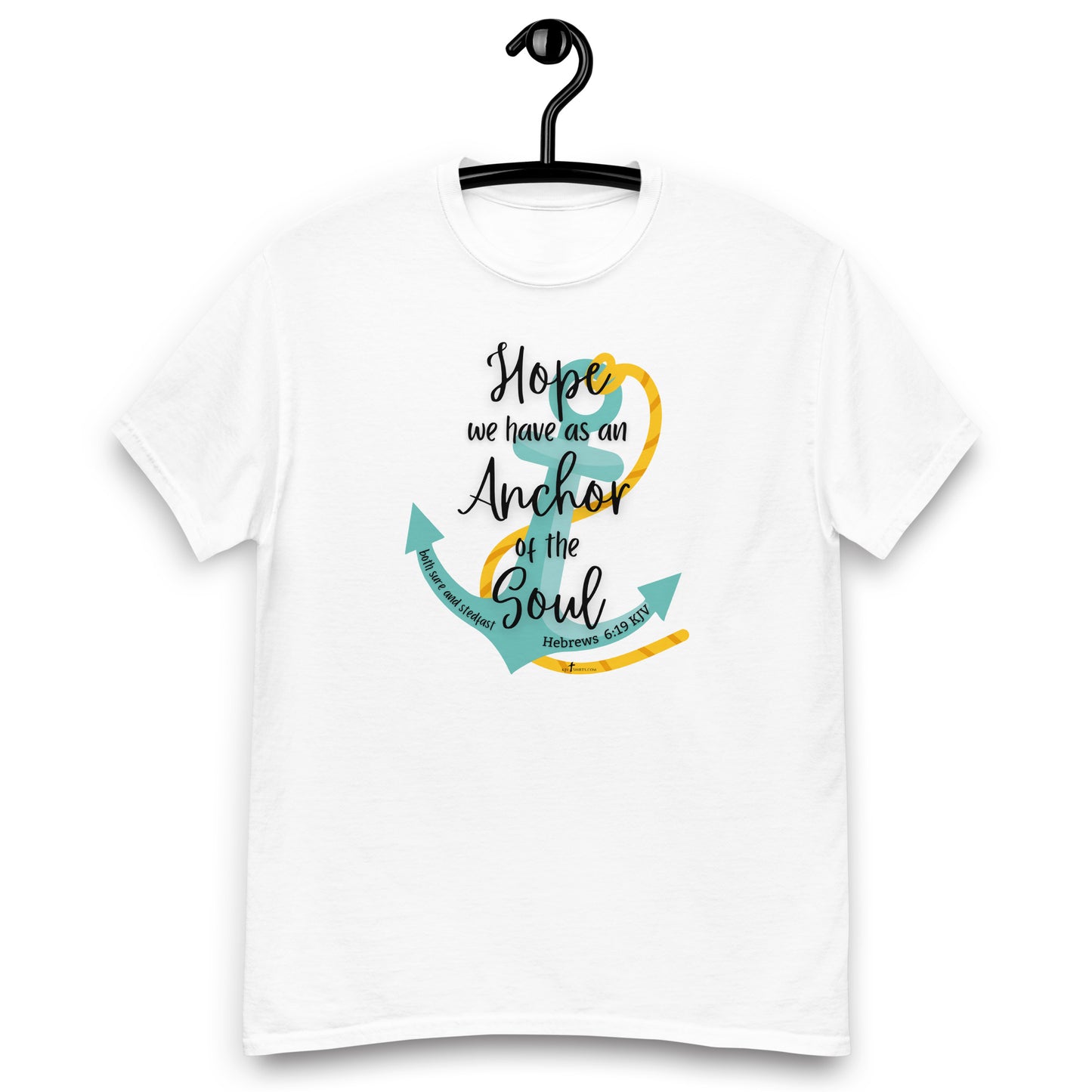 Hope we have as an Anchor of the Soul, Heb 6:19 KJV - 6(light) color options