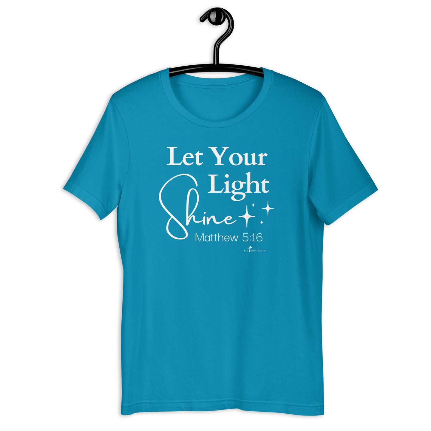 Let Your Light Shine Matt 5:16, Unisex t-shirt