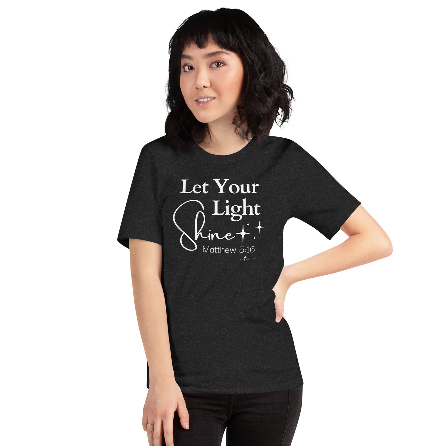 Let Your Light Shine Matt 5:16, Unisex t-shirt