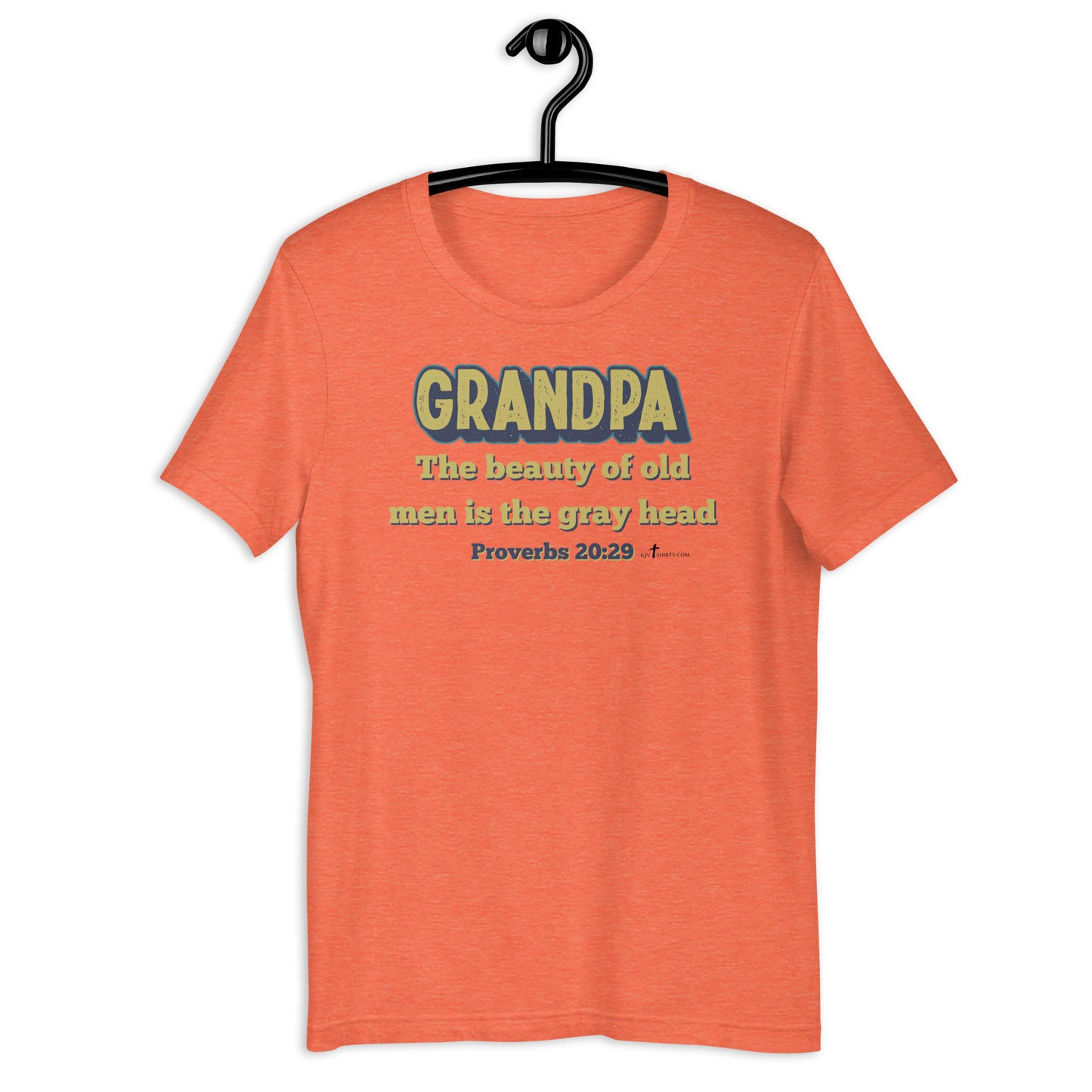 Proverbs 20:29 KJV, Grandparents Day Unisex t-shirt