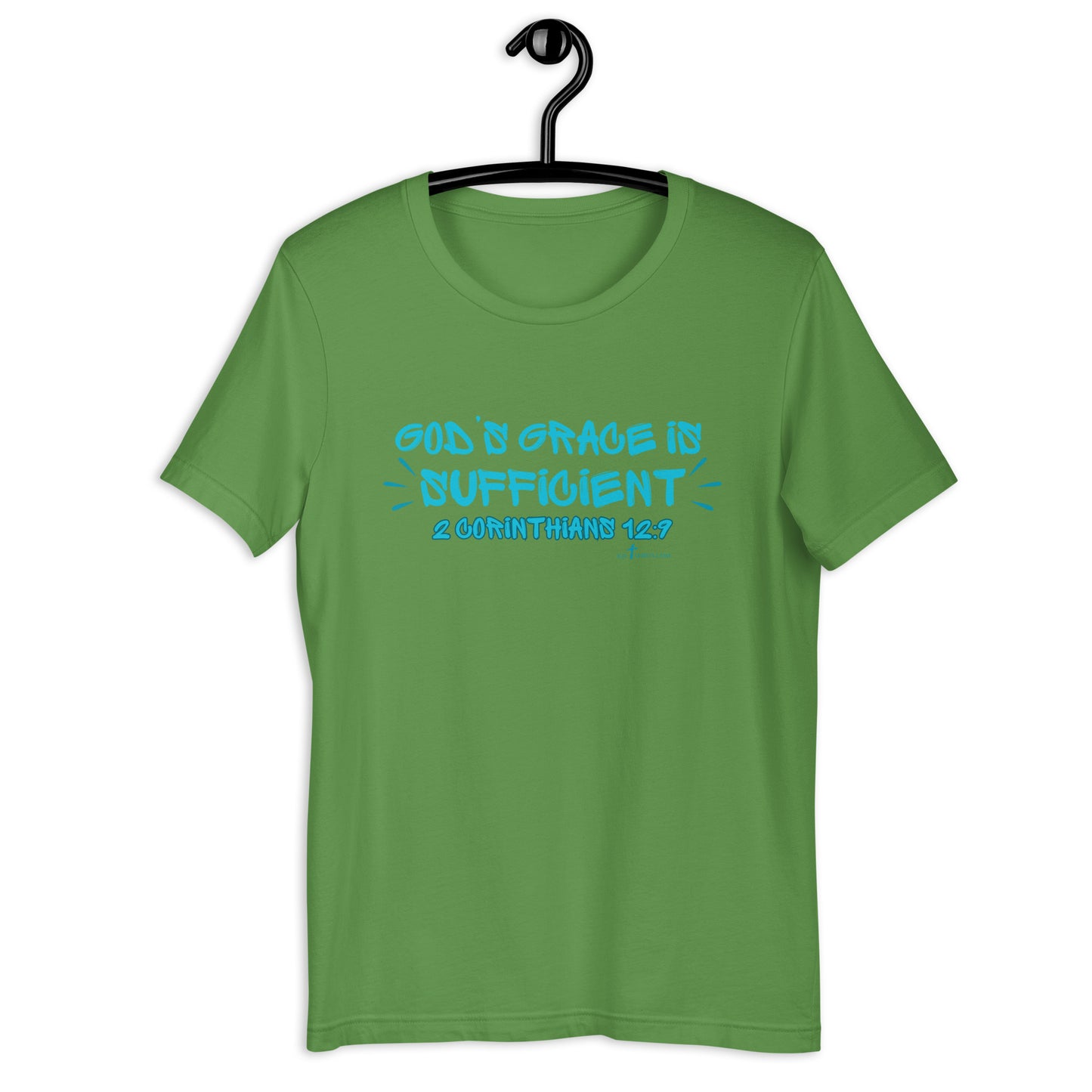 God's Grace is Sufficient, 2 Cor 12:9, Unisex t-shirt