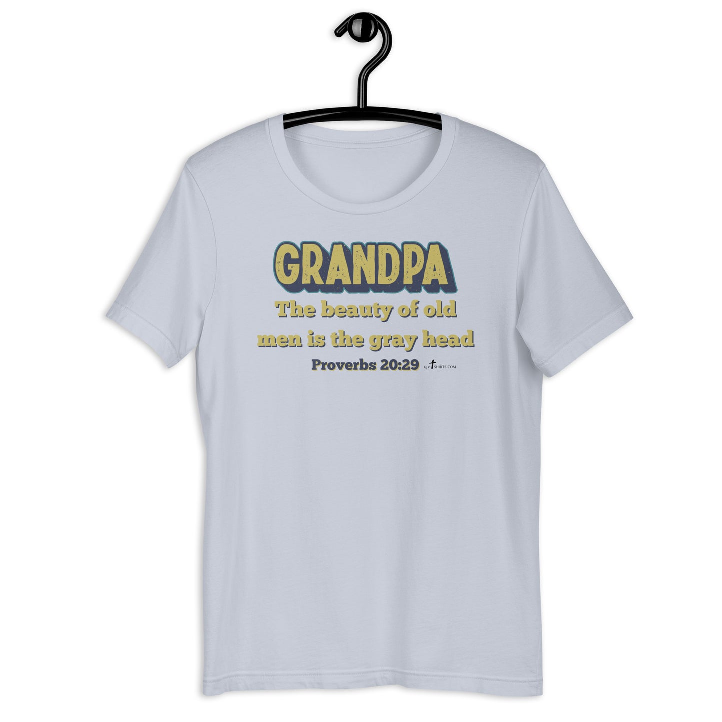 Proverbs 20:29 KJV, Grandparents Day Unisex t-shirt