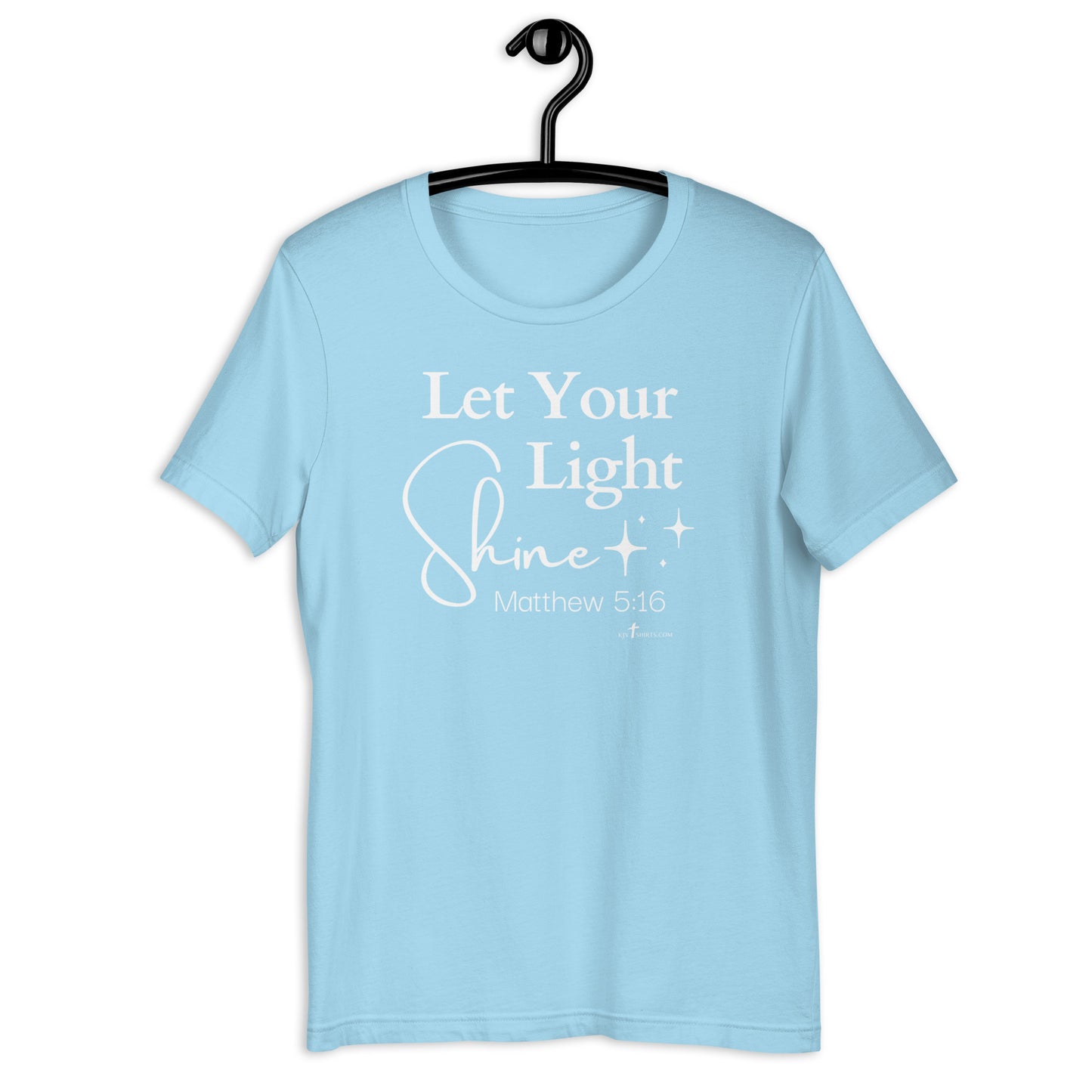 Let Your Light Shine Matt 5:16, Unisex t-shirt