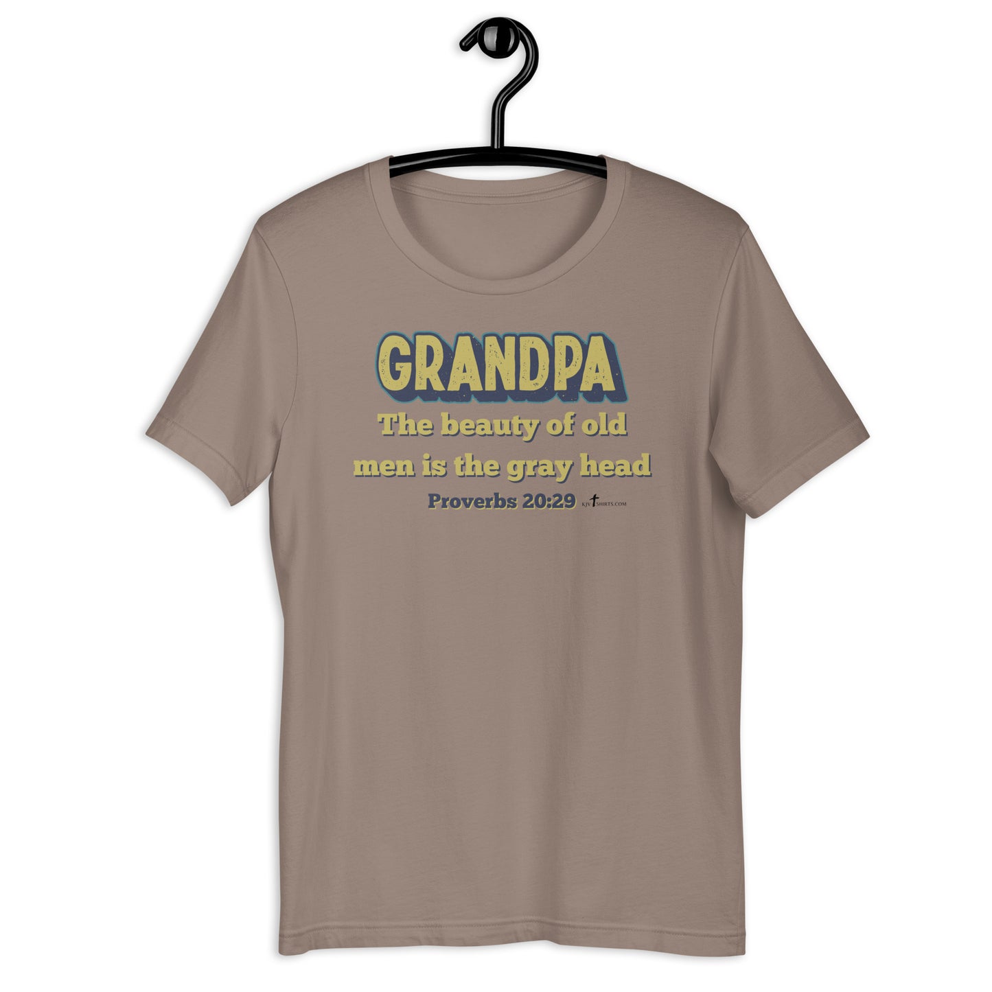 Proverbs 20:29 KJV, Grandparents Day Unisex t-shirt