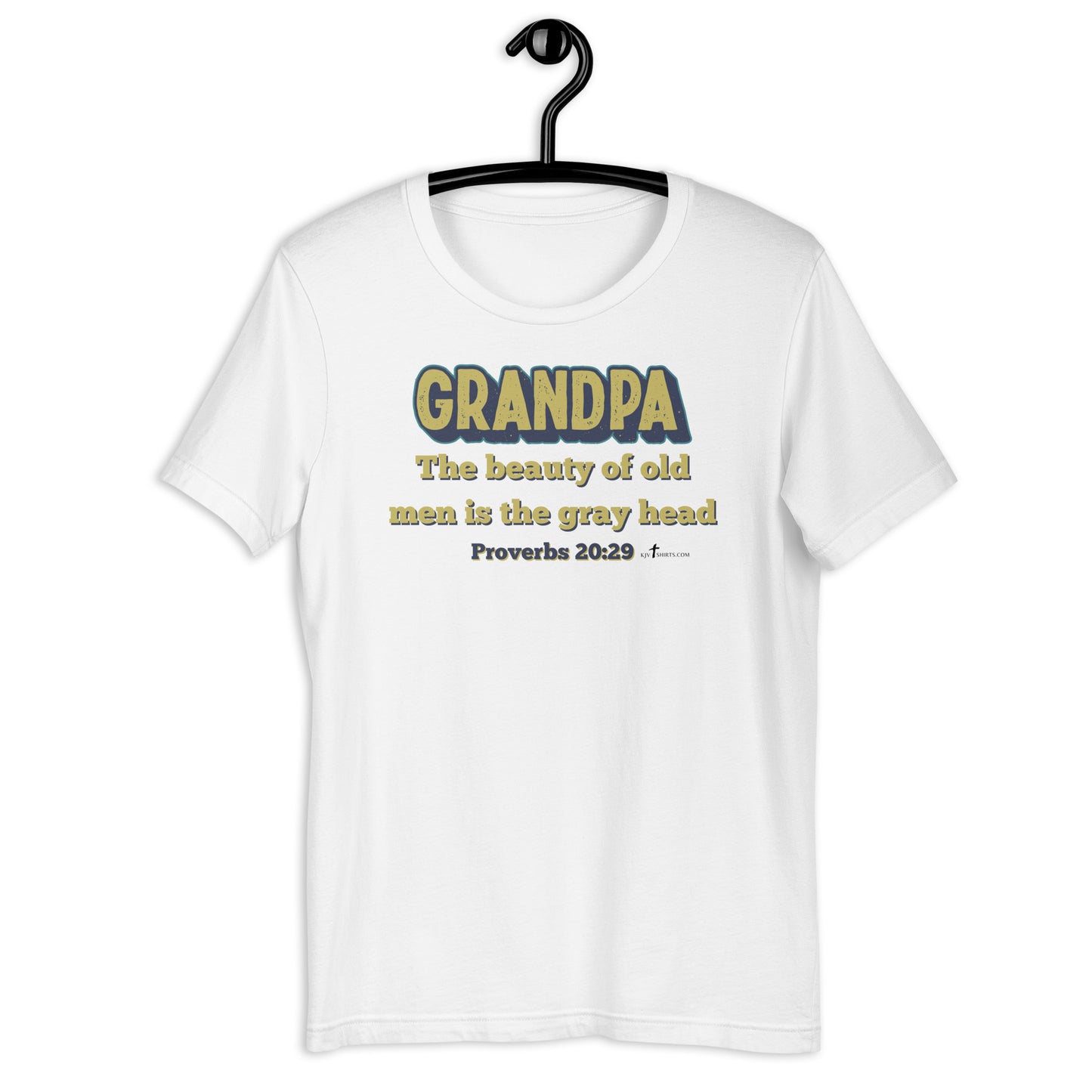 Proverbs 20:29 KJV, Grandparents Day Unisex t-shirt